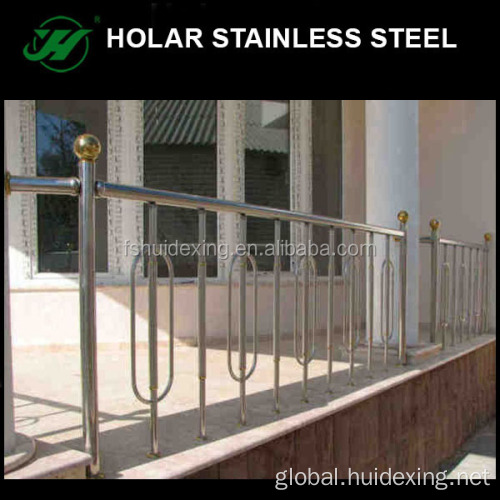 China Stainless steel balcony railing handrail glass clamp Supplier